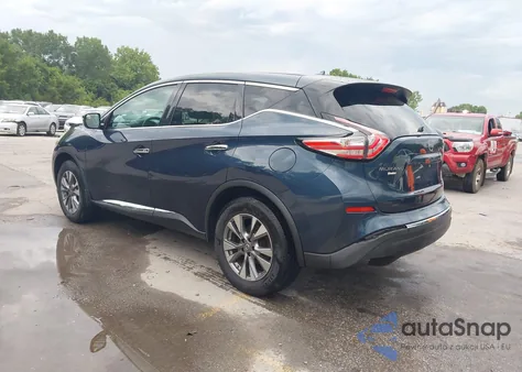 2015 Nissan Murano S из США, поврежденный, VIN 5N1AZ2MH2FN227588